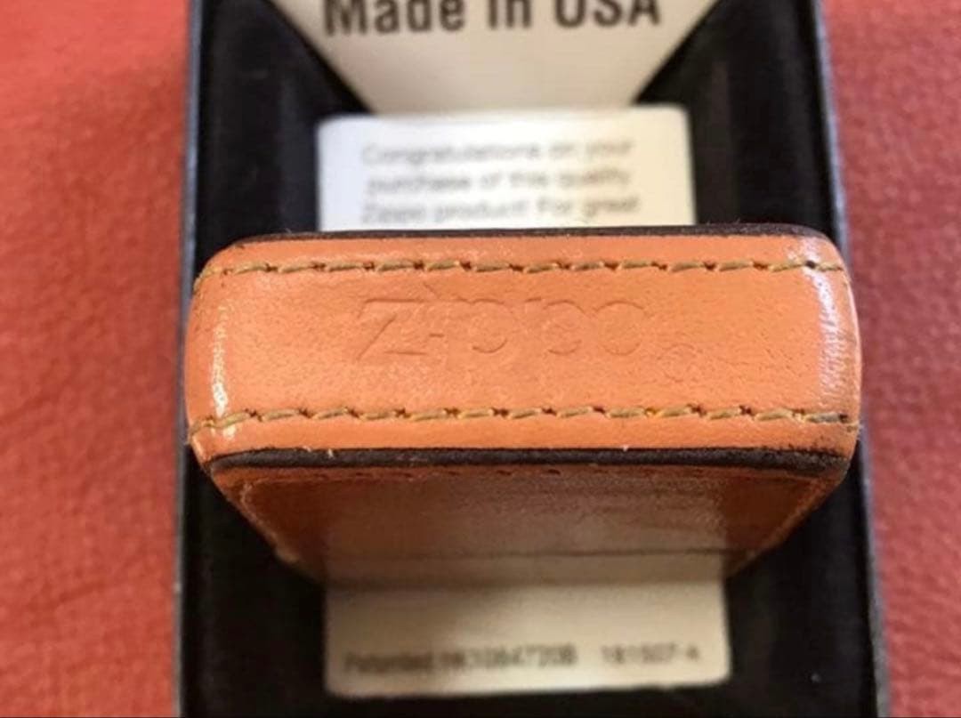 Zippo camel trophy leather wrapped metal 1996 rare item