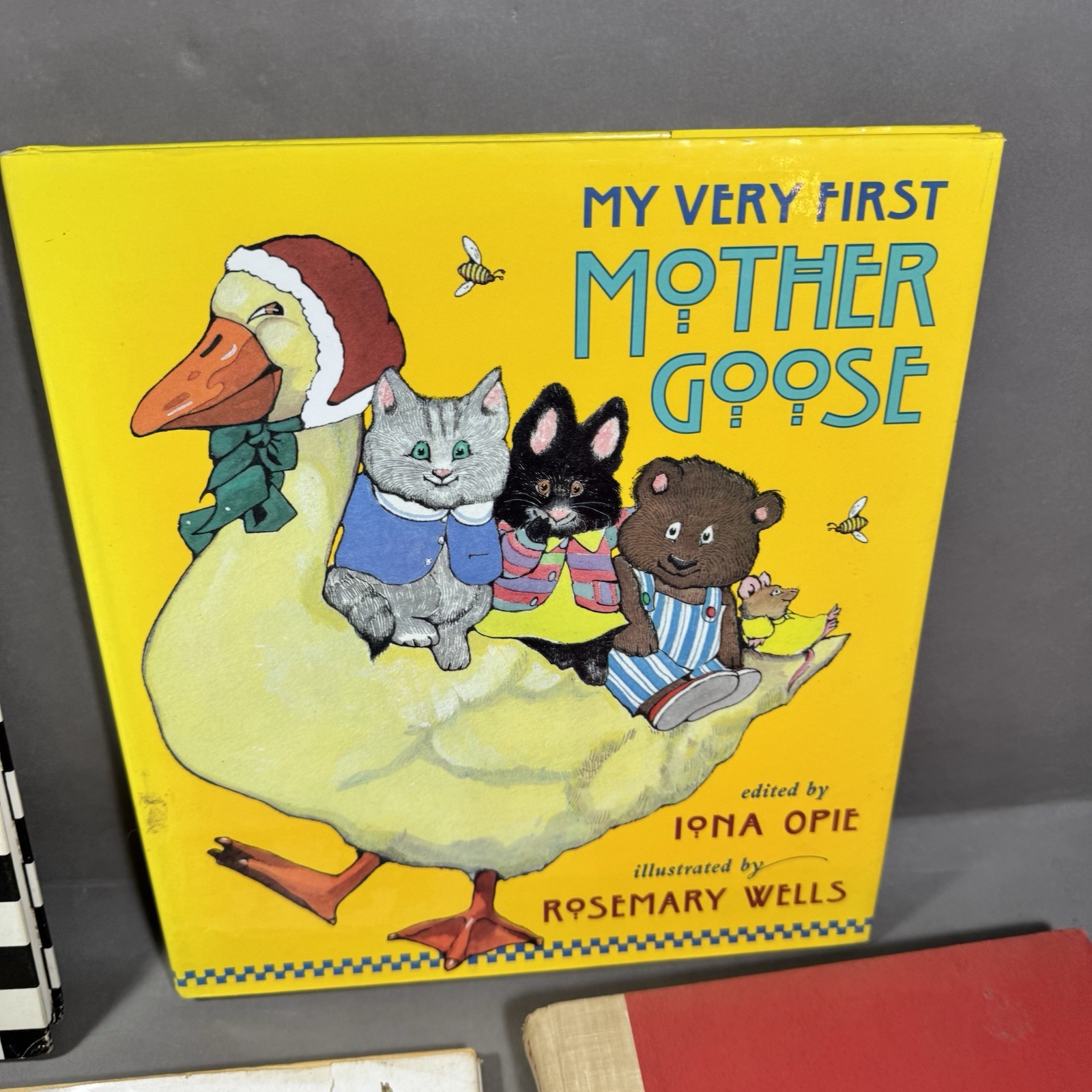Vintage MOTHER GOOSE Fairy Tale Children’s Book Lot of 7 Books