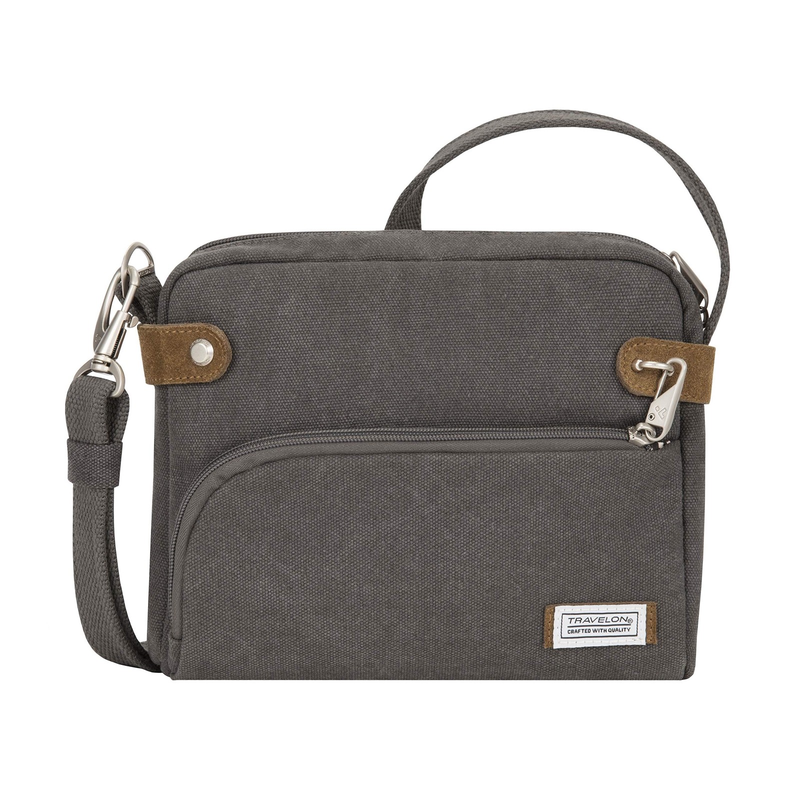 Travelon Anti Theft Heritage Crossbody Bag Multicolor 0 9 lbs Functional Travel