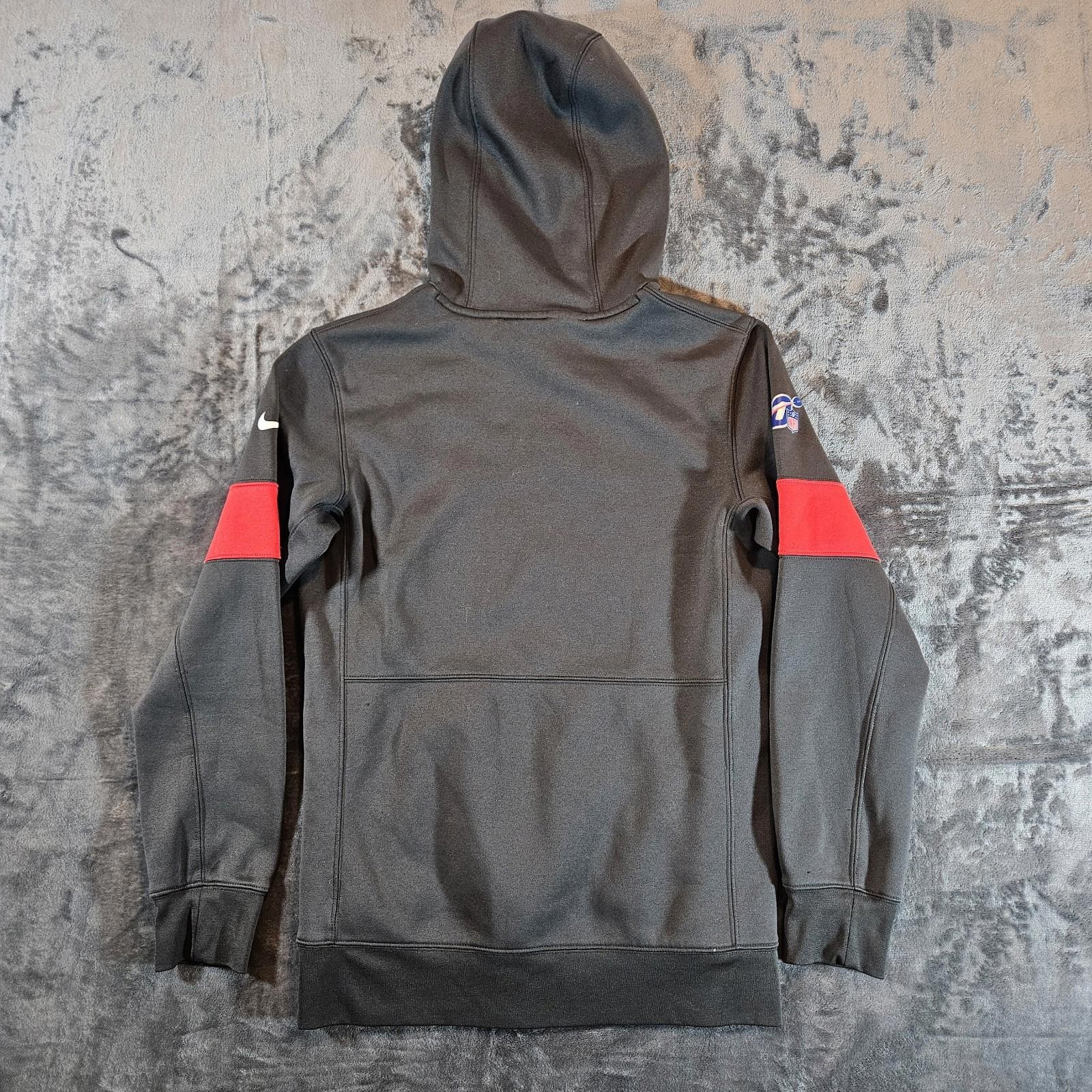 Nike KC Chiefs 2019 Unisex S NFL 100 Anniversary Hoodie Gray