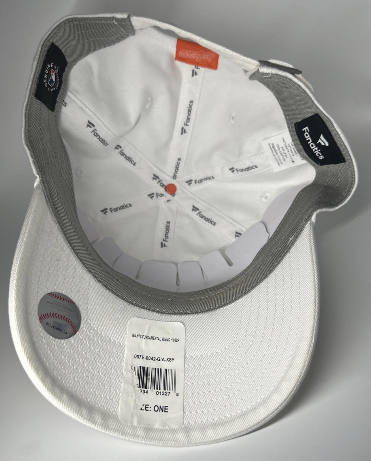 Fanatics San Francisco Giants Tonal Adjustable Hat Women’s OSFM White