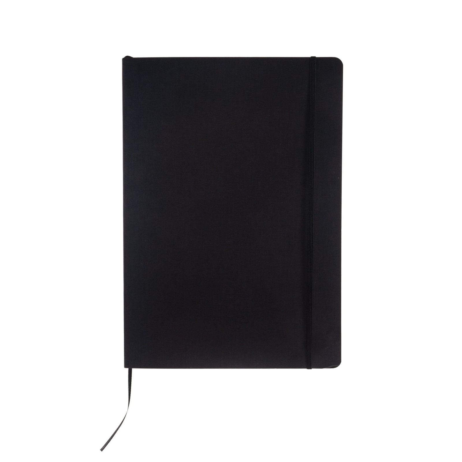 Fabriano Ecoqua Plus Stitch-Bound Notebook, 8.3″ x 11.7″, A4, Lined, Black
