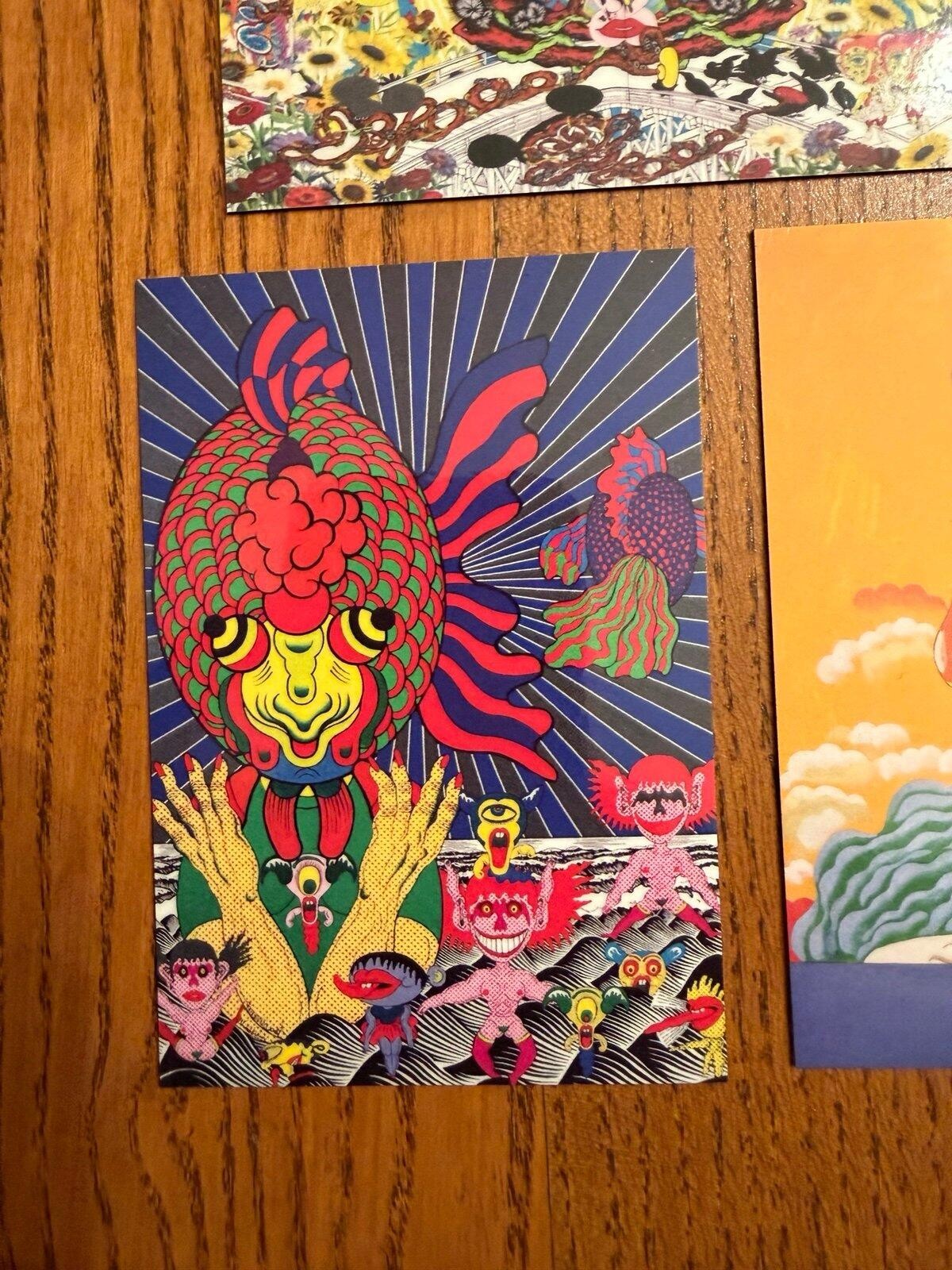 Keiichi Tanaami FRIDGE MAGNETS Japan psychedelic art decor Japanese surreal