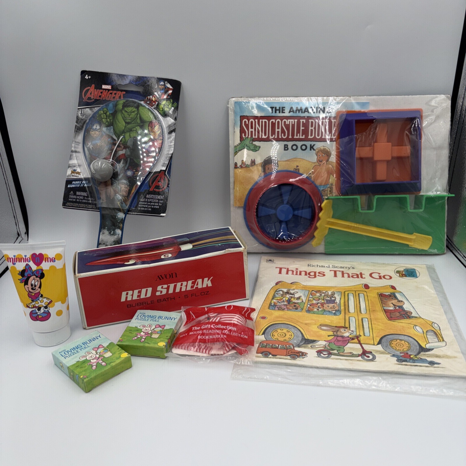 Mixed Lot Of Eight Avon, Avengers, And Books For Children