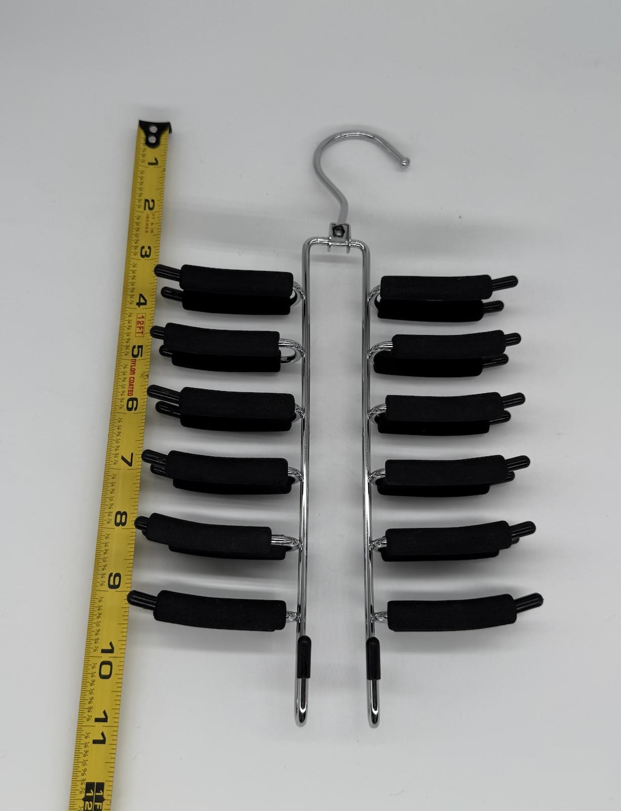 Chrome Foam-Padded Multi-Pant Swing Hanger