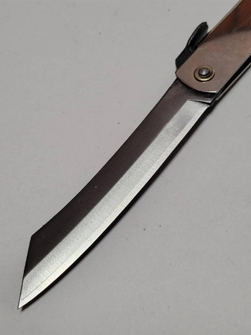 15. Higo Morisada Kanekoma Warikomi SK steel (extra large) Sheath: Chrome