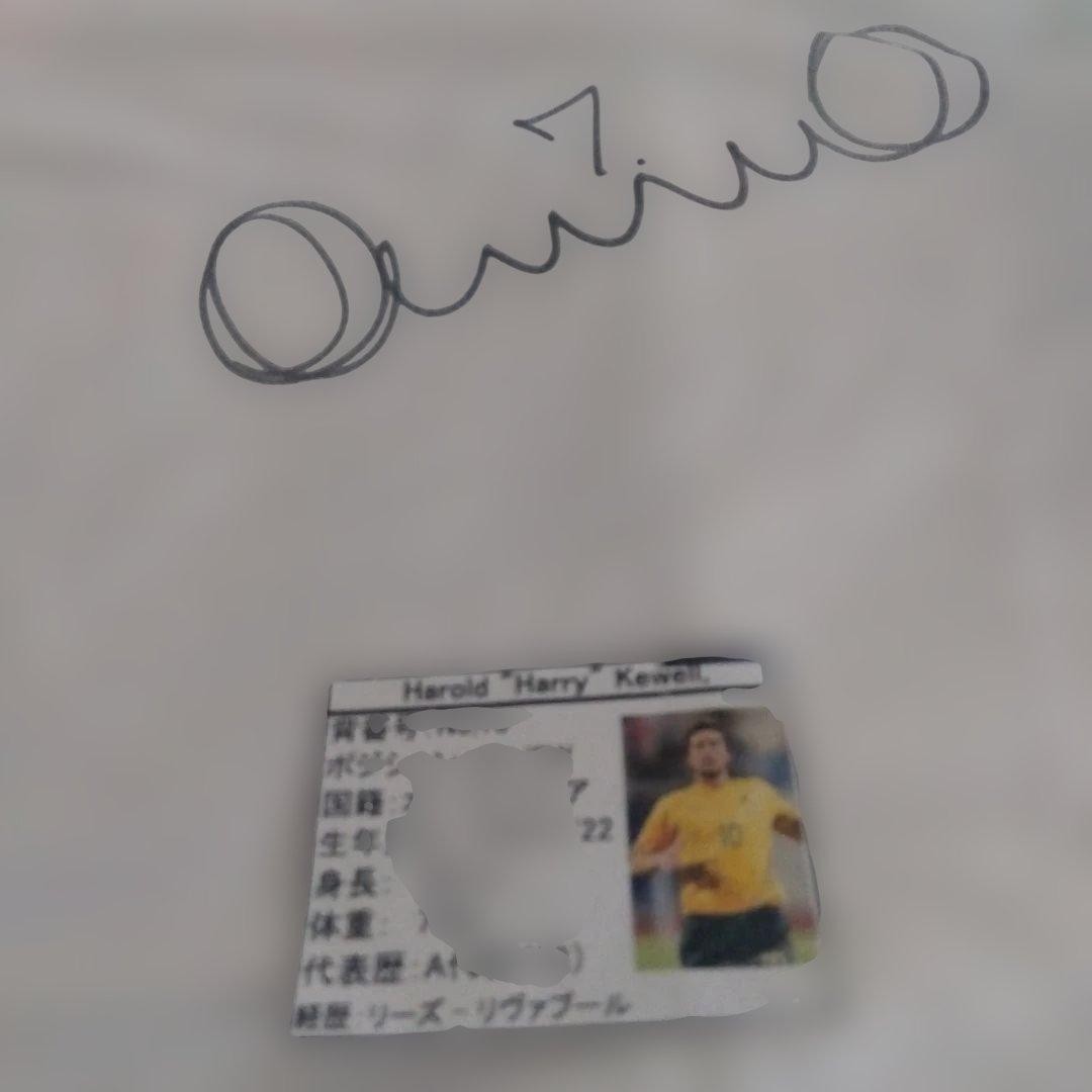 Liverpool FC Autographed White Jersey Garcia Quenevill M Reebok