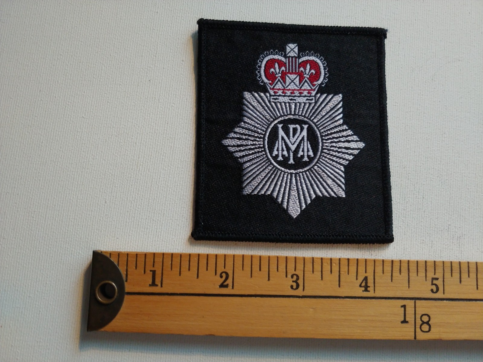 * ENGLAND PENITENTIARY PENITENCIER JAIL PRISON GUARD ECUSSON PATCH CREST *