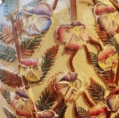 Antique Beautiful Intricate Vase Made In England. A Collectors Dream