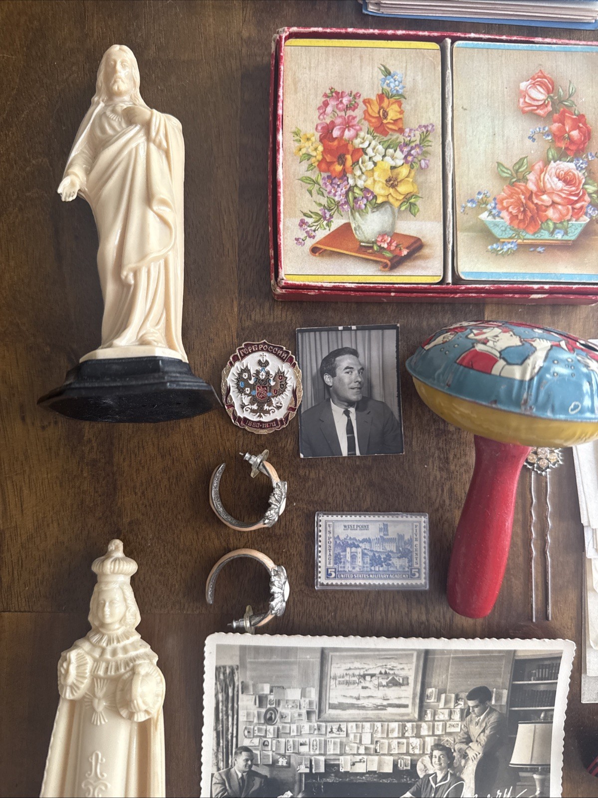 Amazing Antique Vintage Junk Drawer Lot Jewelry, Coins, Watches Lot A