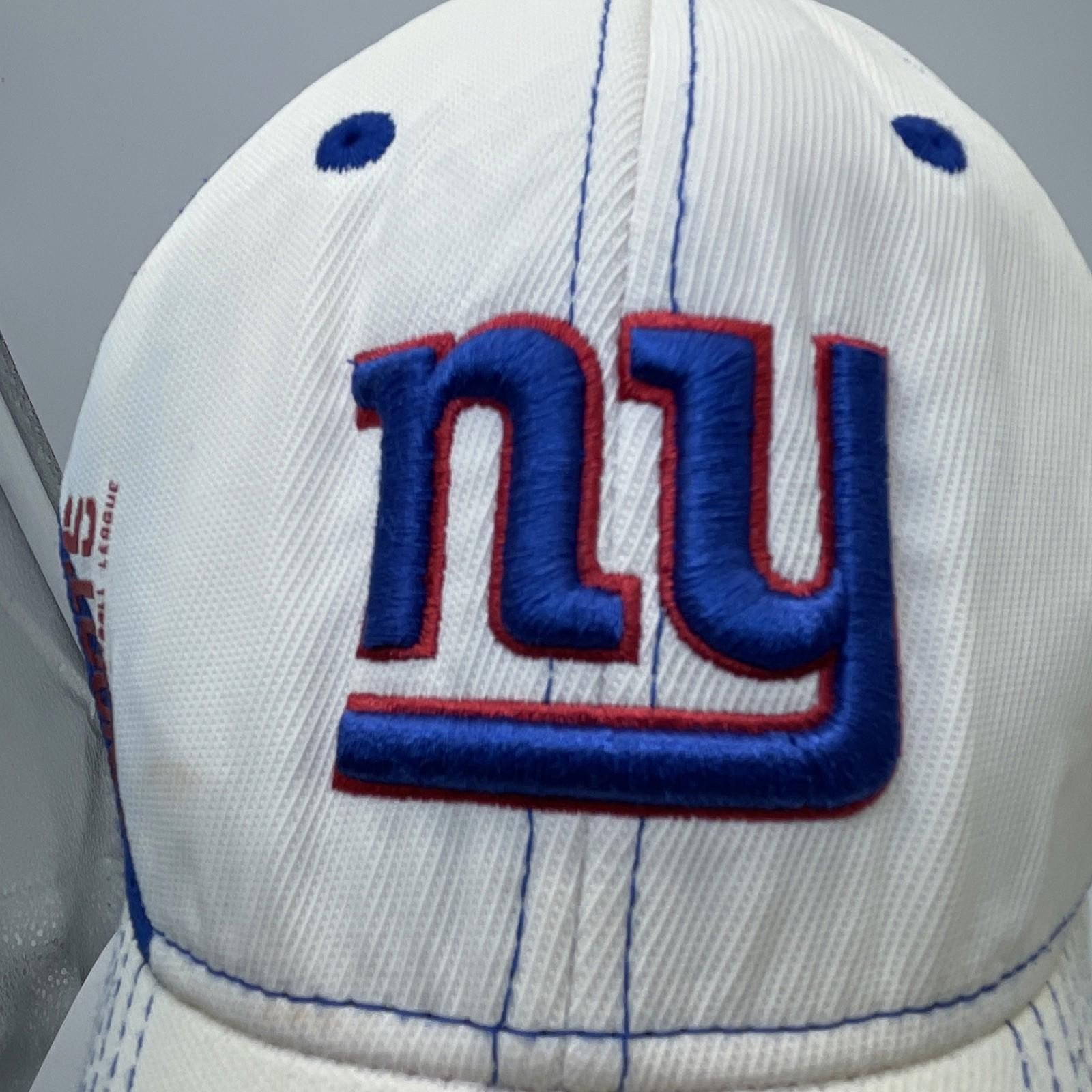 Reebok New York Giants NFL Ball Cap White Hat Size L/XL *Flaw*