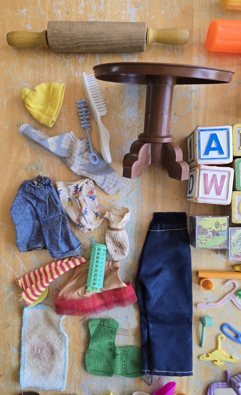 VINTAGE LARGE JUNK DRAWER, TOY BOX LOT Pez, Lego, Doll, Car, Toys, Parts LOT