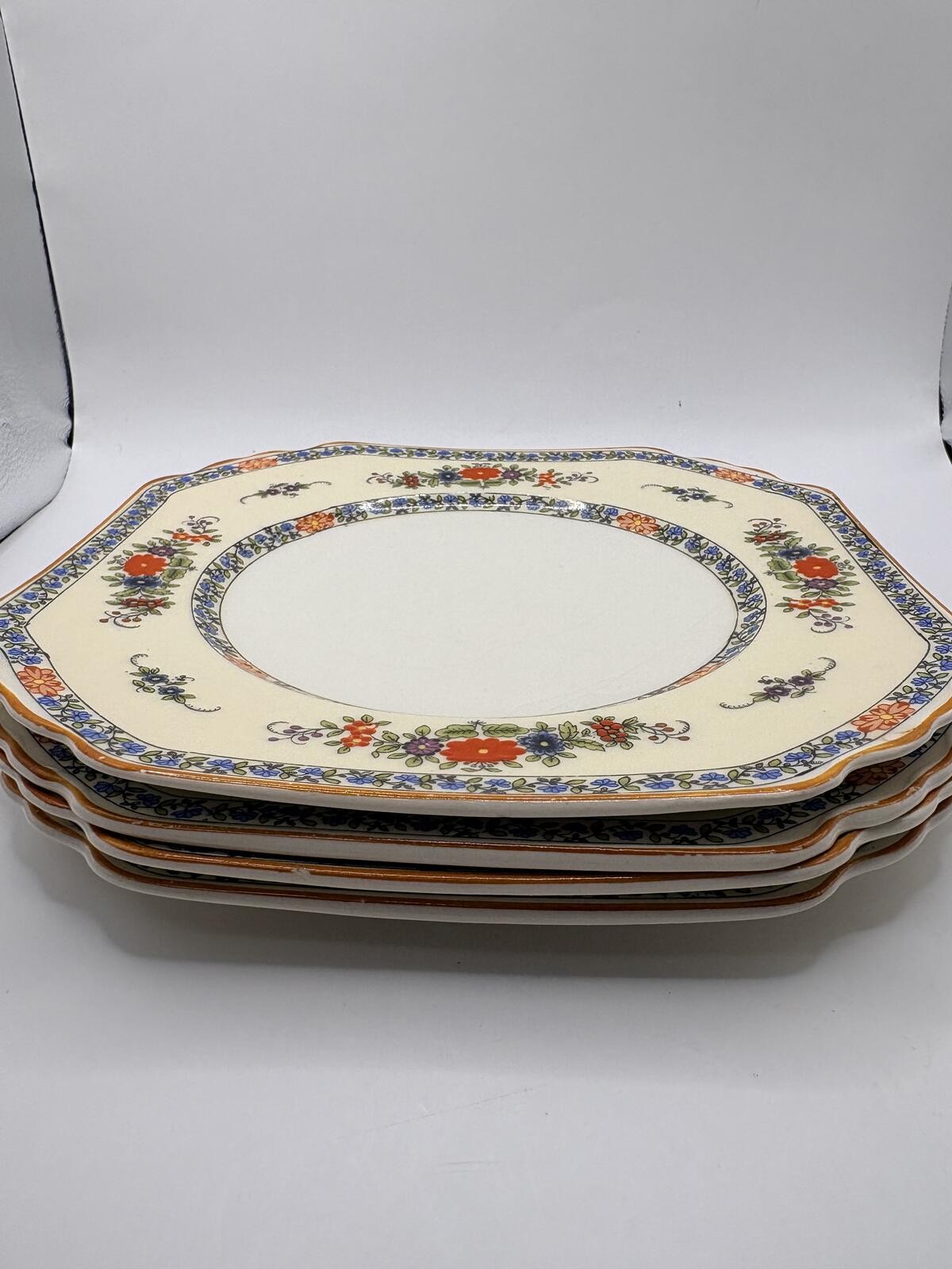 Wedgwood Somerset England 8 Pc Lot Platter 4 Plates 3 Desser