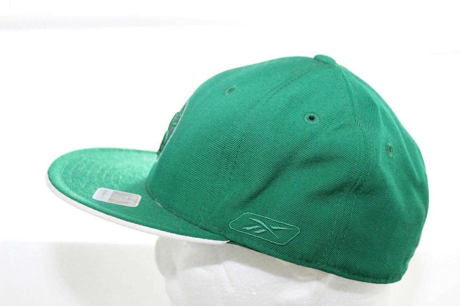 Boston Celtics Reebok Hat – Wool / Acrylic – NBA Green Fitted Cap Size 7 3/8