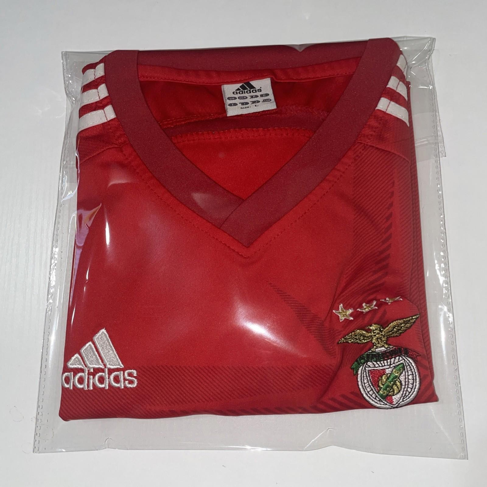 2014/2015 Adidas SL Benfica Home Soccer Futbol Jersey Size LARGE *Read Descripti