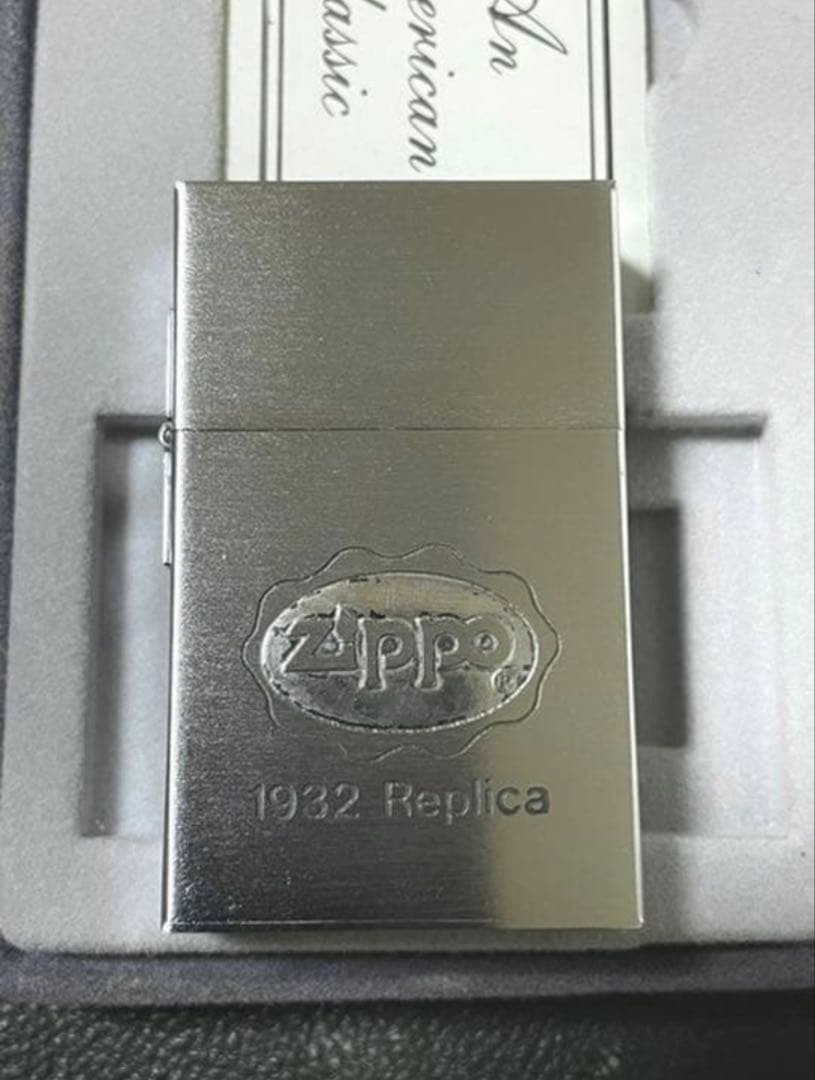 Zippo 1932 Replica First Original First Sale Made in 1988 Rare Good Condition