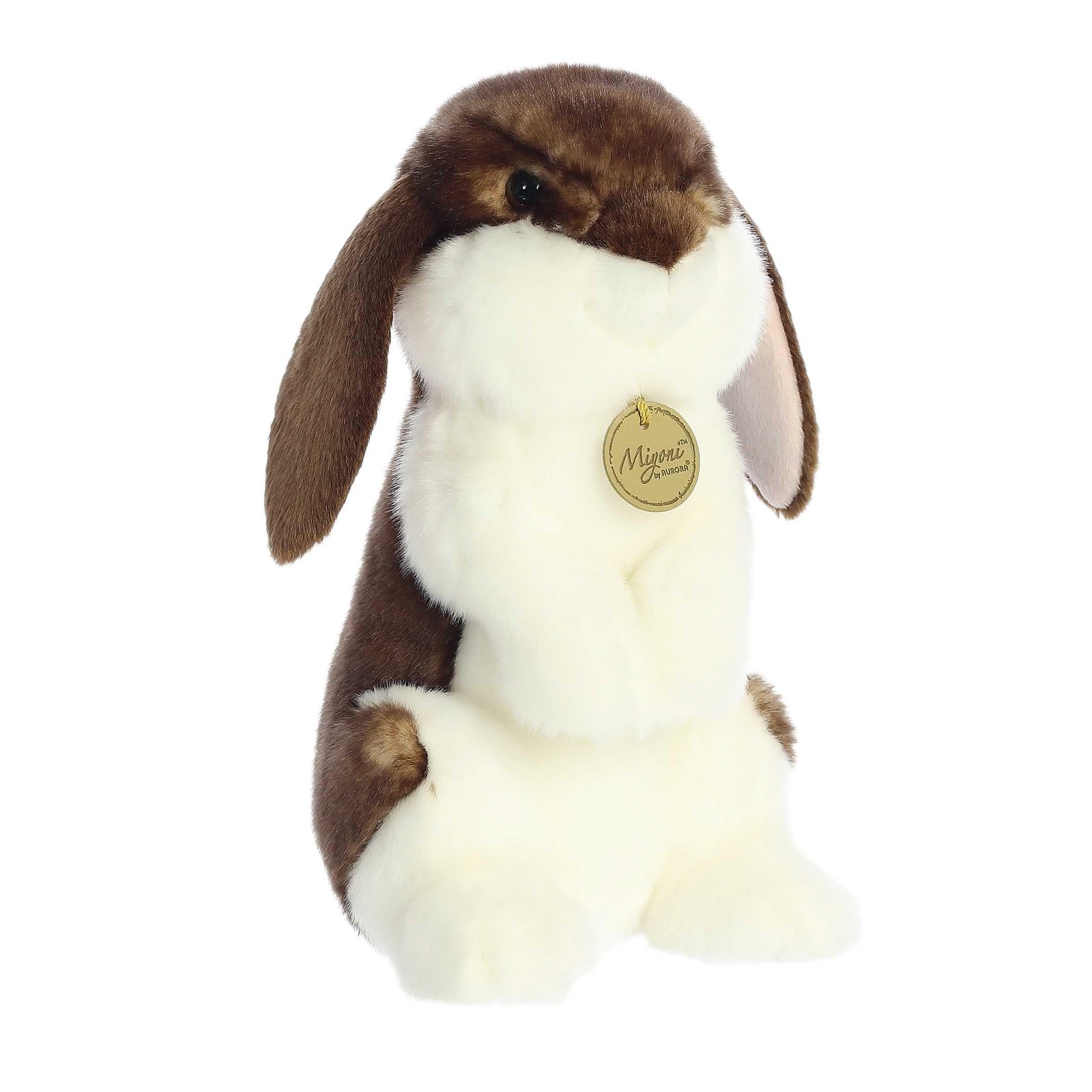 Aurora Miyoni Sitting Pretty English Lop Rabbit Stuffed Animal Brown 1