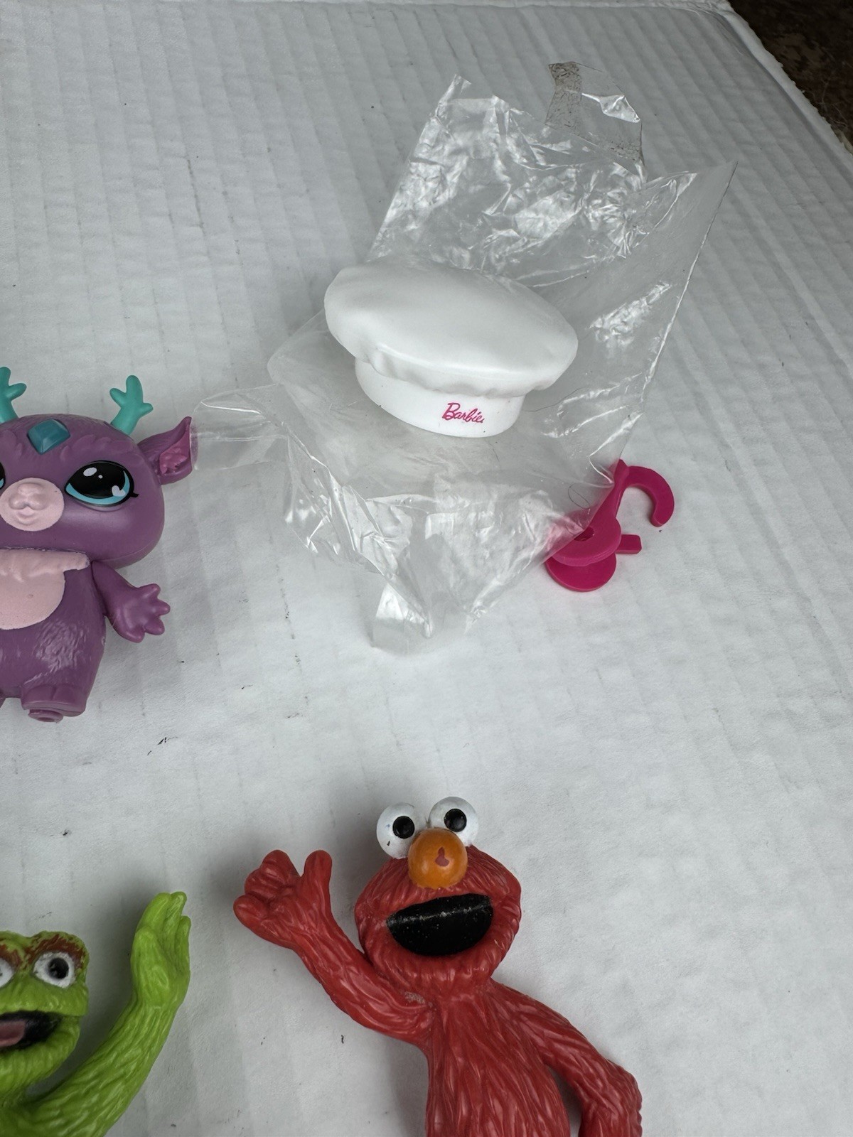 Vintage Junk Drawer Toy Lot 37 Pcs Disney/Pixar/Frozen/PlayMobile/Sesame Street