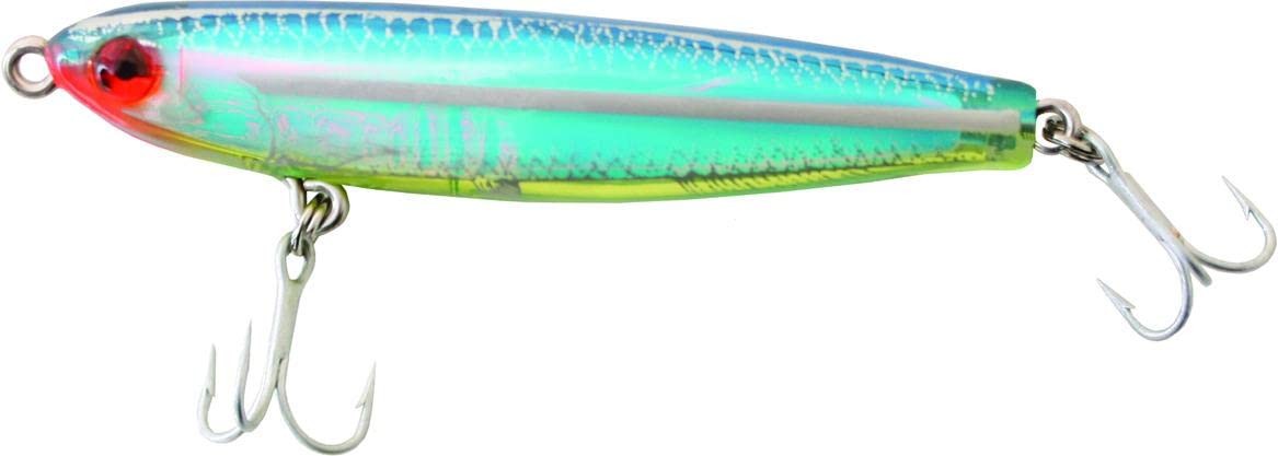 MirrOLure Mirrominnow Twitchbait 19MR Blue Silver 3.25in