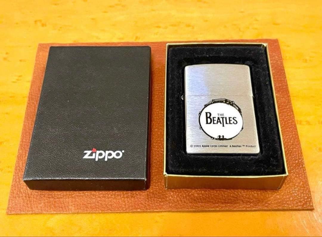 Zippo The Beatles Ringo Starr Bass Drum First Edition Made in 2002 Unused