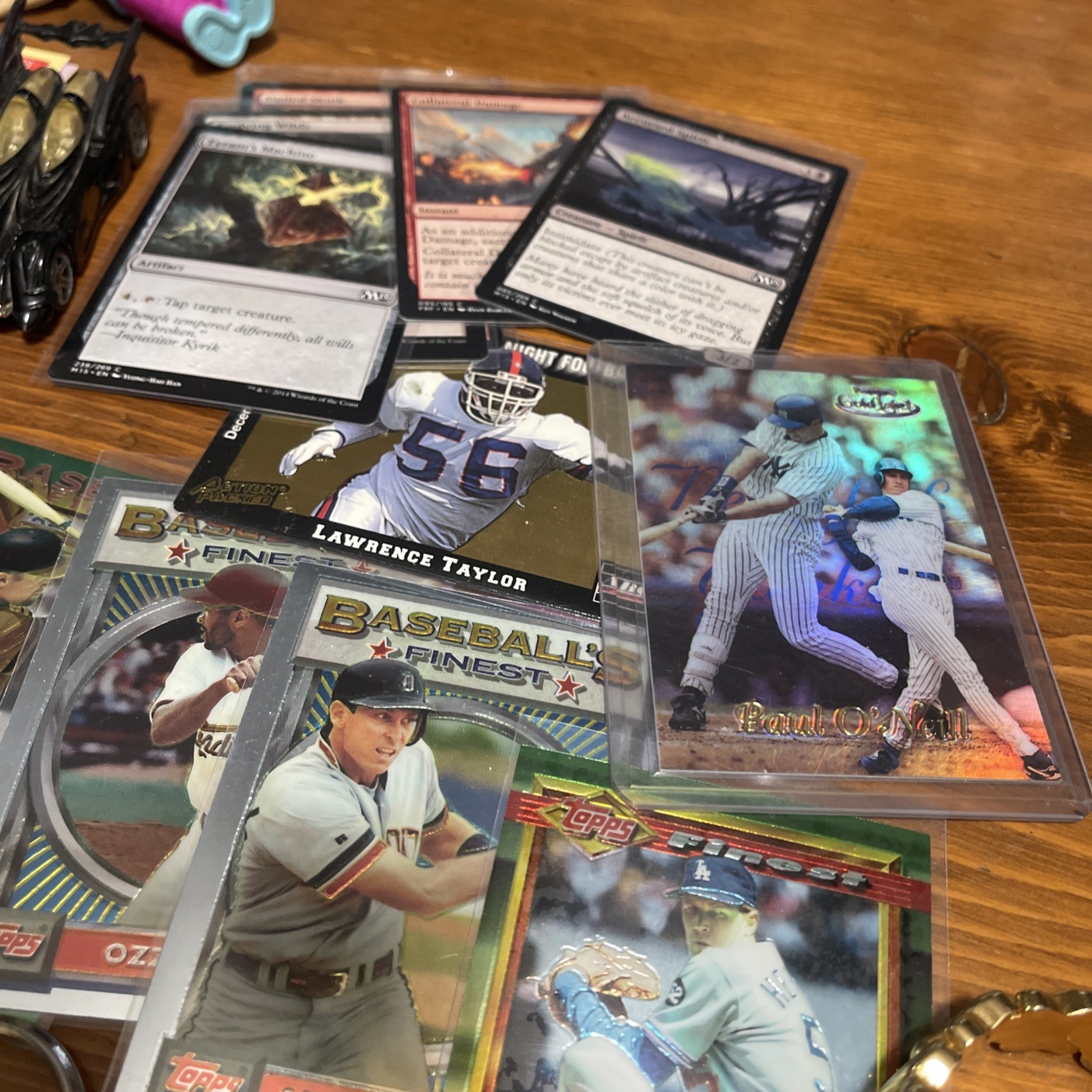 Vintage Junk Drawer Lot – Toys, Cards, GPK, Keychains, Watches, Jewelry, Pokémon