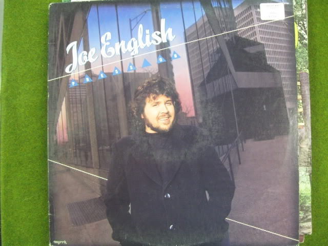 JOE ENGLISH PRESS ON XIAN ROCK 1983 RECORD ALBUM LP