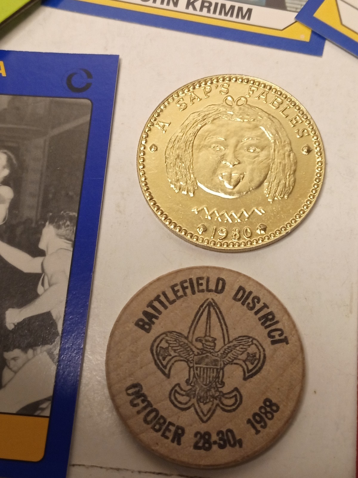 Junk Drawer Lot Collectibles, Coins, Cards, Comic, Misc, Special #512B