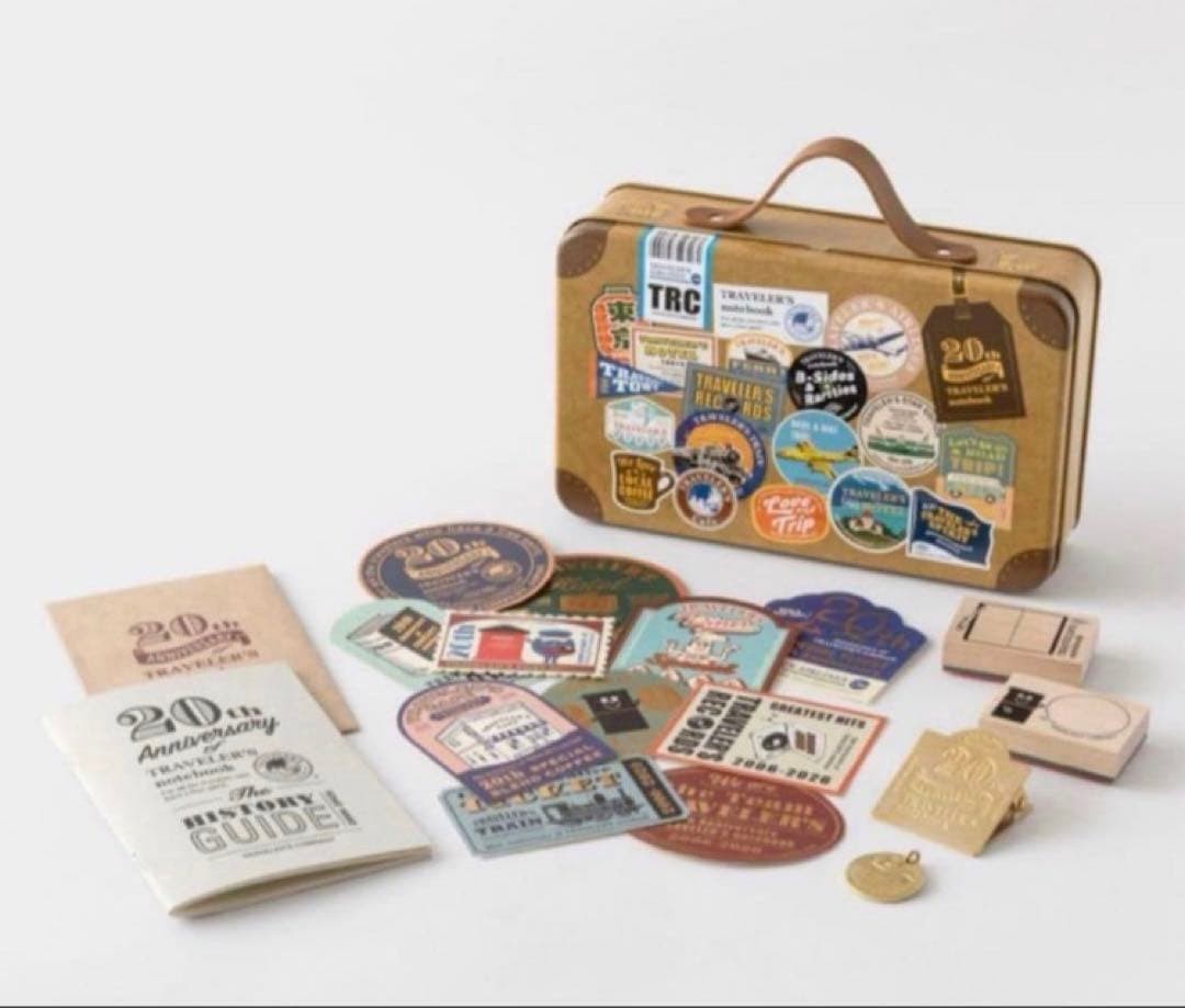 Traveler’s Factory Traveler’s Note 20th Anniversary Customization Set