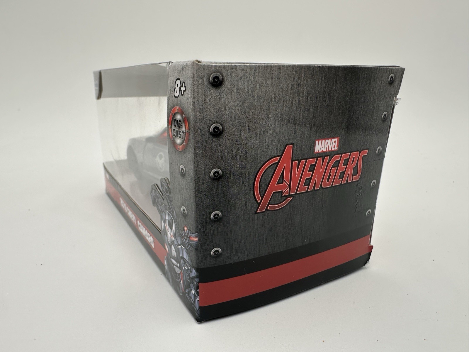Marvel Avengers 2010 Chevy Camaro Jada Gray Diecast 1:32 Scale Ages 8 & Up New