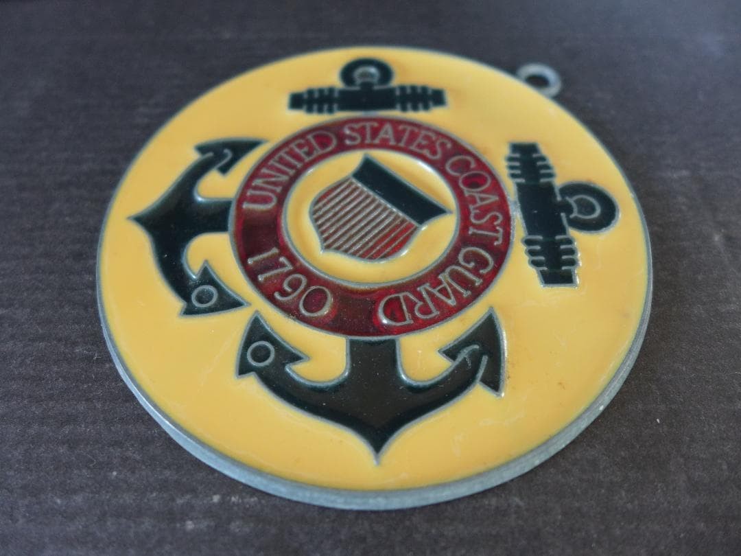 Period Military United States Coast Guard Plate
