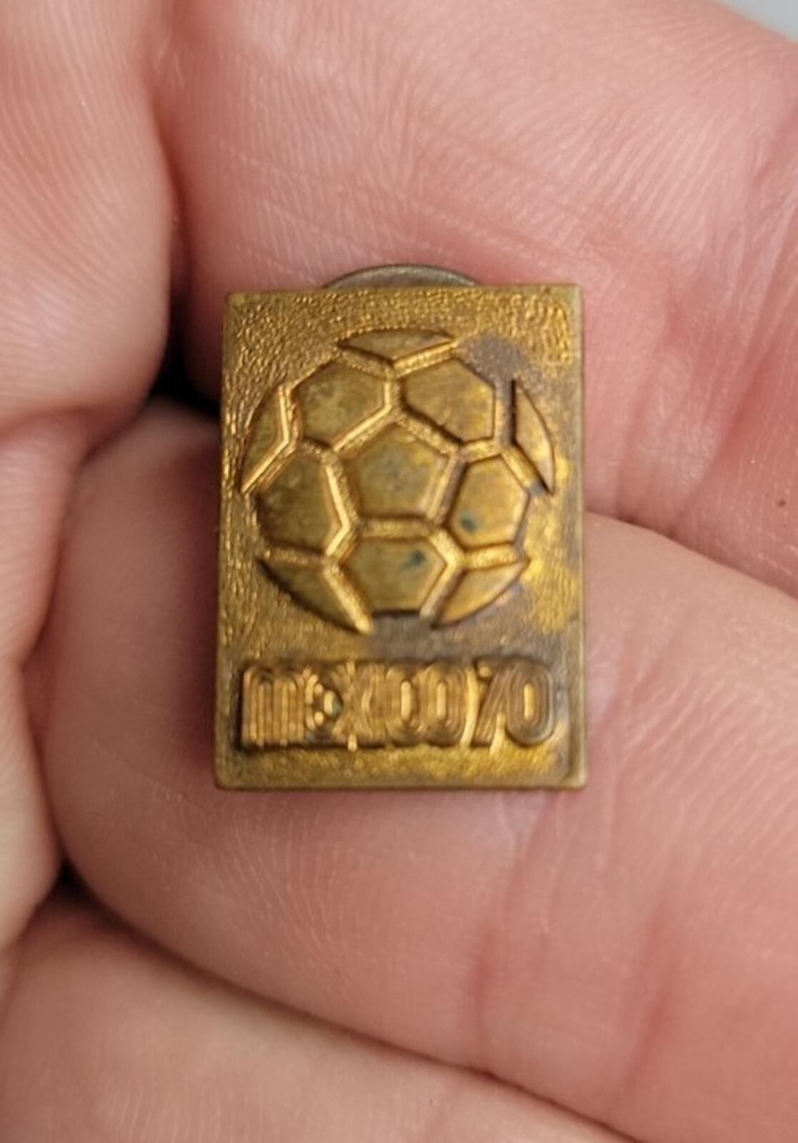 MEXICO 1970 World Cup Original PIN BADGE, Hecho en México