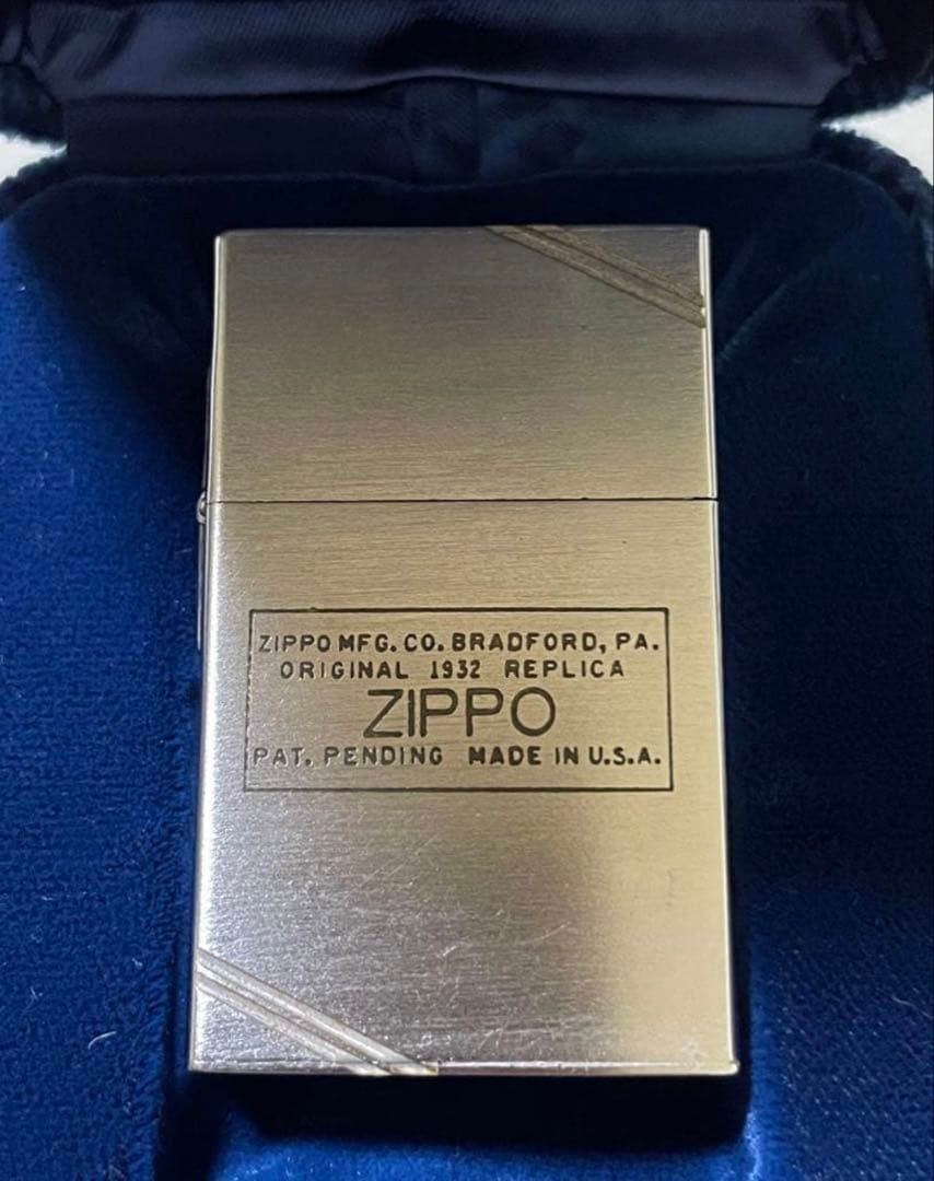 Zippo 1932 Replica First Original First Sale Made in 1988 Rare Good Condition
