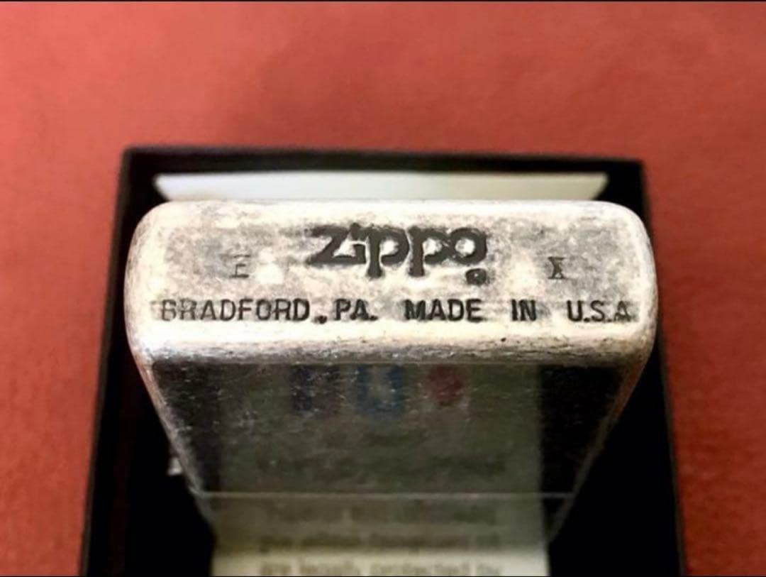 Zippo American Classic Series Antique processing, metal pasting, made in 1994,