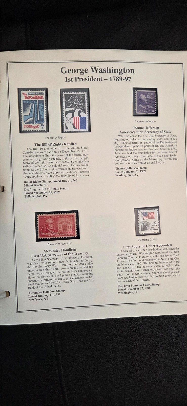 collectible coins and stamps