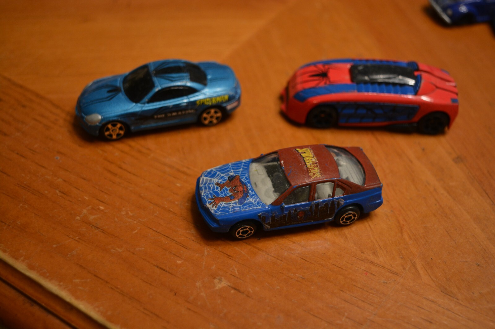 MARVEL COMICS AND COKE COCA COLA VEHICLES LOT USED SOME RARE