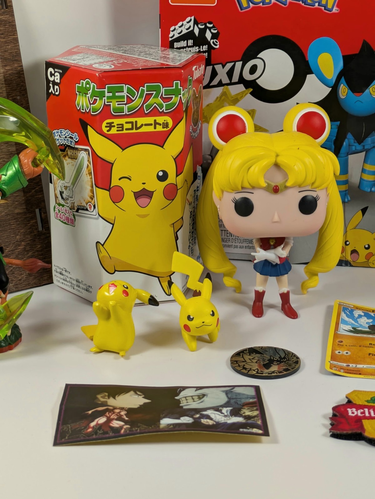 Junk Drawer Lot Pokemon Bakugan Skylanders Takara Sailor Moon Demigorgon