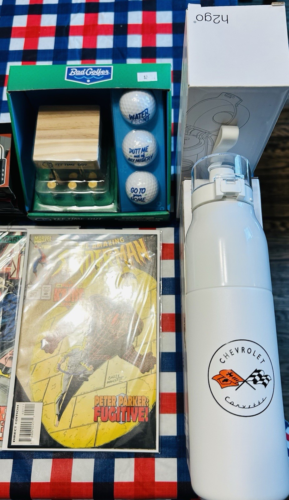 Bulk Lot – Chevrolet Items , Framed Pics , Comics , Collectibles , Autographs