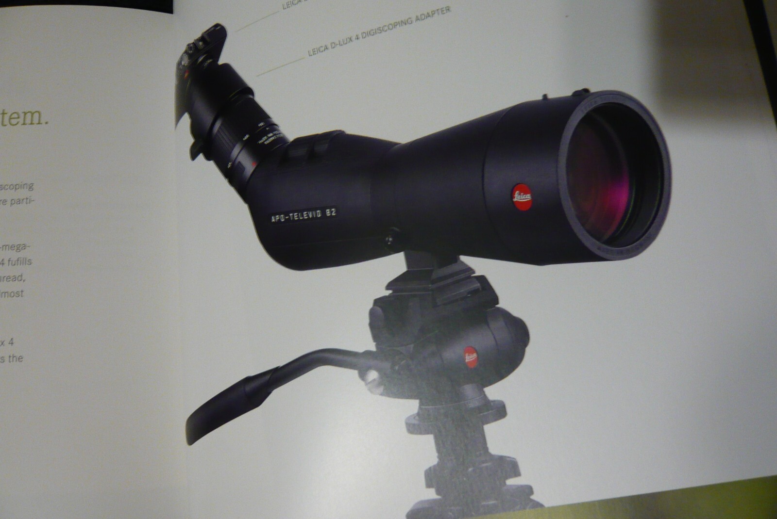 Leica Fascination of Observation. Binocs and Scopes. 75 pages. English specs.