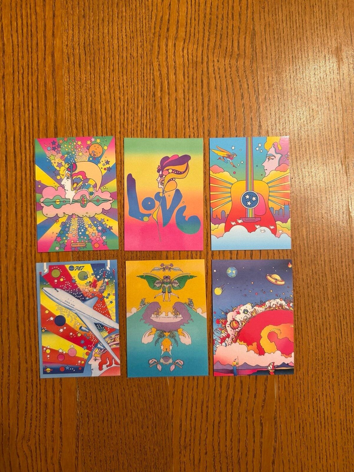 Peter Maxx fridge magnets Pop art 60s psychedelic colorful art