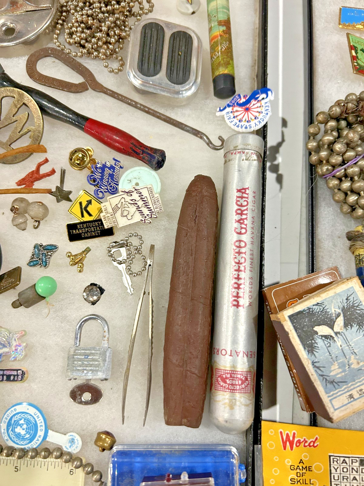 140+ estate Vintage Junk Drawer lot