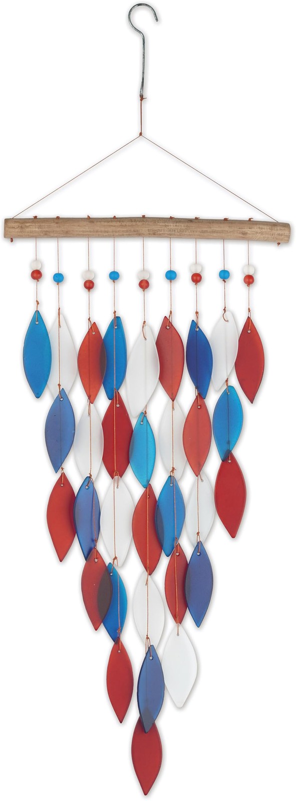 Sunset Vista Designs Wind Chimes – Patriotic Arrow Falls Wind Chime, 28.5″ Long