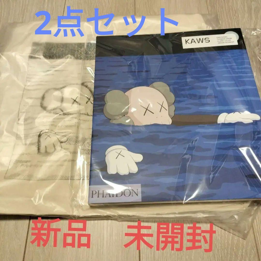 Unused UNIQLO KAWS Collaboration Limited Book & Tote Bag Set F/S from Japan