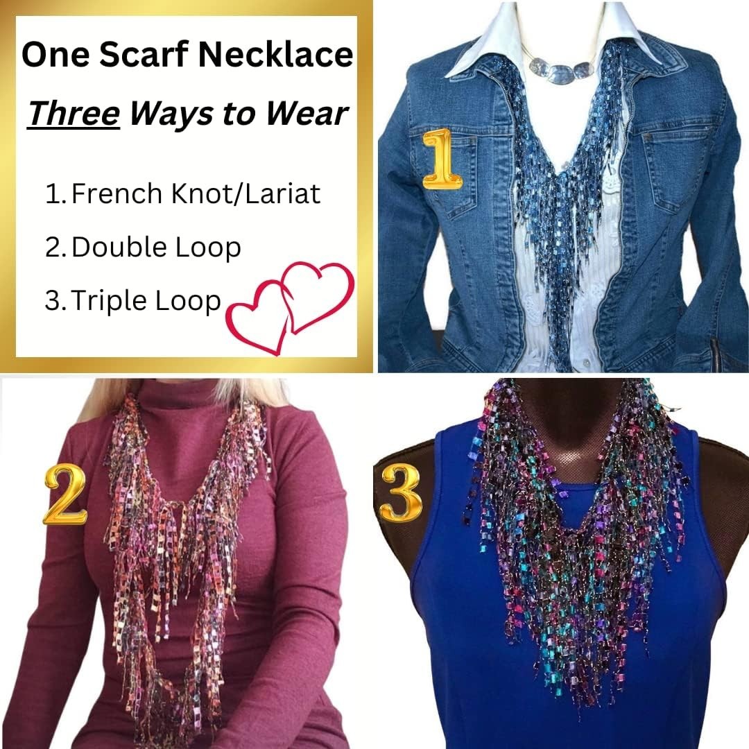 Lightweight Animal Print Scarf for Women
