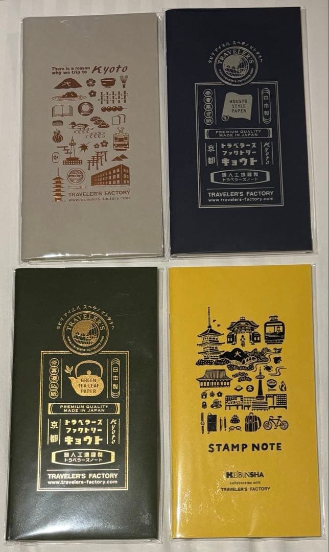 SALE Travelers Factory Kyoto Limited Refill Set of 4