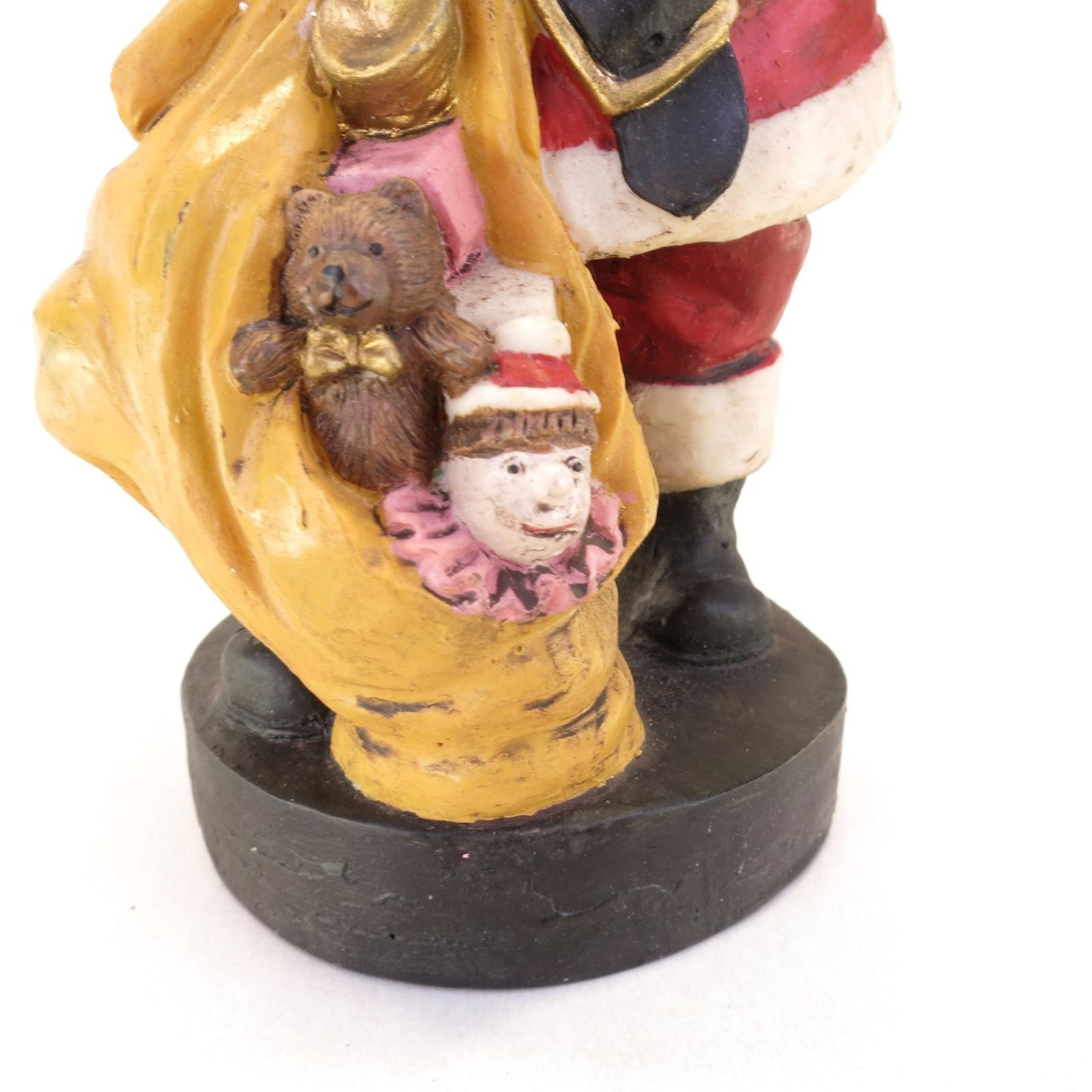 Vintage Santa Claus Figure Old England 9.5″ Statue Christmas Decor