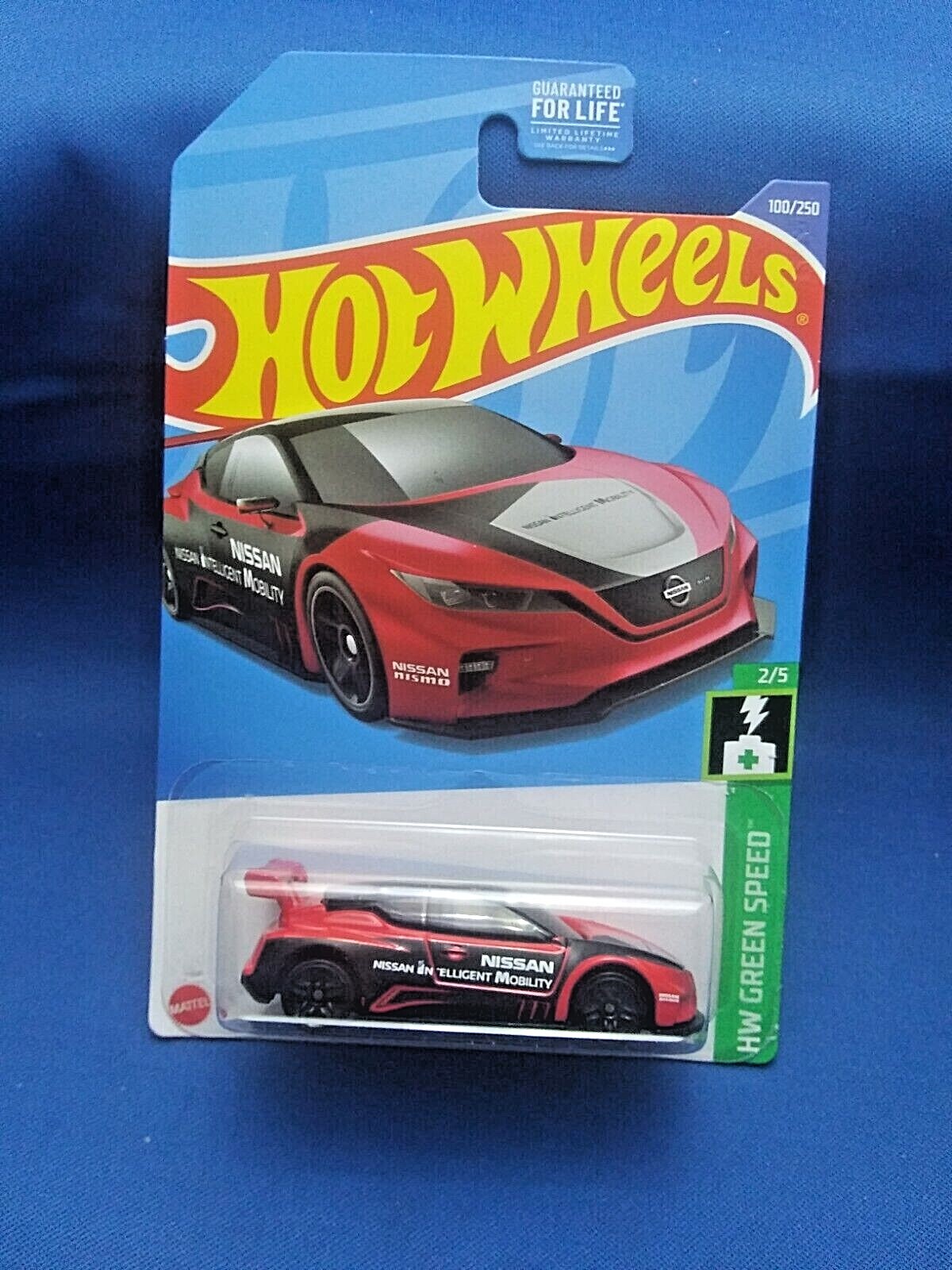Hot Wheels Nissan Leaf Nismo RC_02 HW Green Speed #2/5 Red Diecast 1:64 Scale