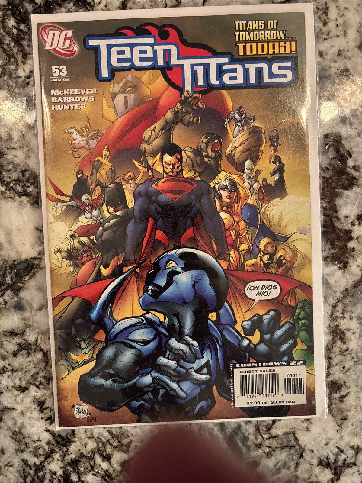 Lot Of 4 Teen Titans #38 #53 #55 #57 DC Comics Great Divide, Terror Titans