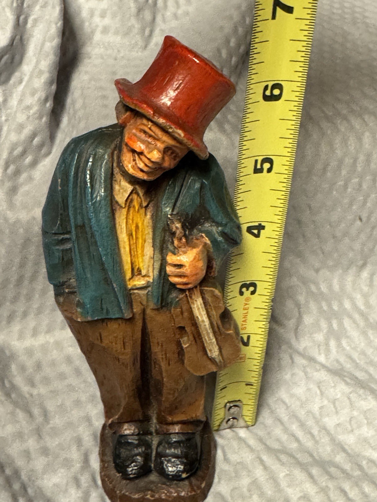 Vintage Hobo Folk Musician Violinist Figurine Collection Syroco Figurine