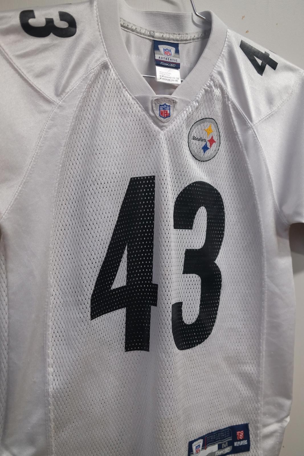 Reebok Pittsburgh Steelers Polamalu #43 Football Jersey