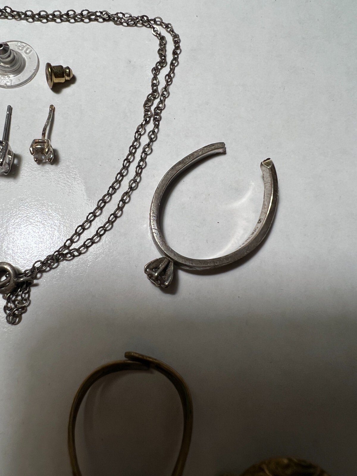 COOL BEANS Antique Brass Jewelry Lot w/ Bonus Sterling Silver & Fashion Pieces